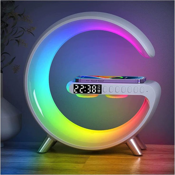Led Wireless Charger Speaker & Alarm Clock